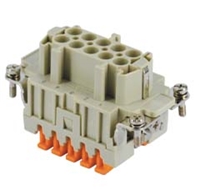 ILME SQUICH FEMALE INSERT 16A 500V 10P+E