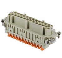 ILME SQUICH FEMALE INSERT 16A 500V 24P+E