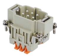 ILME SQUICH MALE INSERT 16A 500V 6P+E