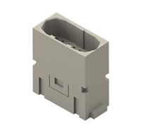 Ilme 25P MALE MIXO MODULE 4A 50V CRIMP