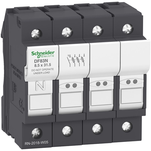 SCHNEIDER 3P + N Fuse Carrier 8.5 x 31.5mm