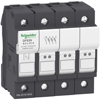SCHNEIDER 3P + N Fuse Carrier 8.5 x 31.5mm