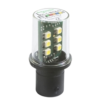 Schneider Electric Protected LED bulb, BA 15d, whi