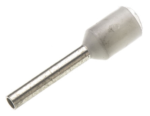 SCHNEIDER CABLE END 0.5MM2 WHITE