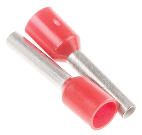 SCHNEIDER CABLE END 1MM2 RED
