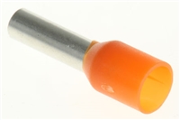 SCHNEIDER CABLE END 4MM2 ORANGE