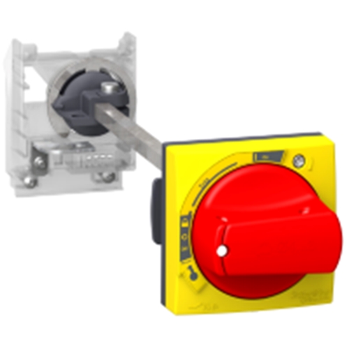 SCHNEIDER GV2 EXT. HANDLE KIT IP54 RED/YELLOW