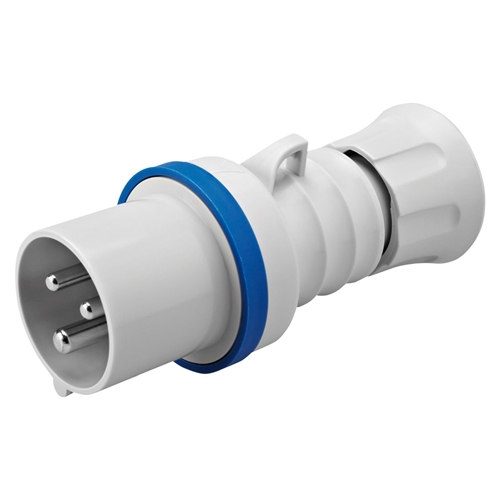 GEWISS STRAIGHT PLUG HP IP44 2P+E 16A 230V 6H
