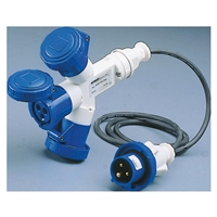 Gewiss IP67 3 WAYS DEVICE 2P+T 16A 230V+CABLE
