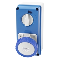 GEWISS VERTICAL FIXED INTERLOCKED SOCKET