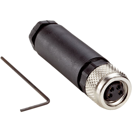 SICK FEMALE CONNECTOR M8 4PIN STRAIGHT