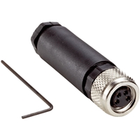 SICK FEMALE CONNECTOR M8 4PIN STRAIGHT
