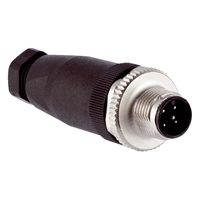 SICK M12 5PIN STRAIGHT MALE PLUG