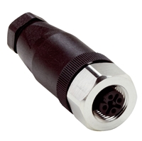 SICK DOS-1204-GN M12 4P STRAIGHT CONNECTOR ST/ST