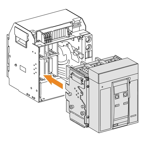 SCHNEIDER NT16 4P HA Drawout ACB