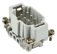 ILME JEI SERIES MALE INSERT 6p+E 16A SCREW