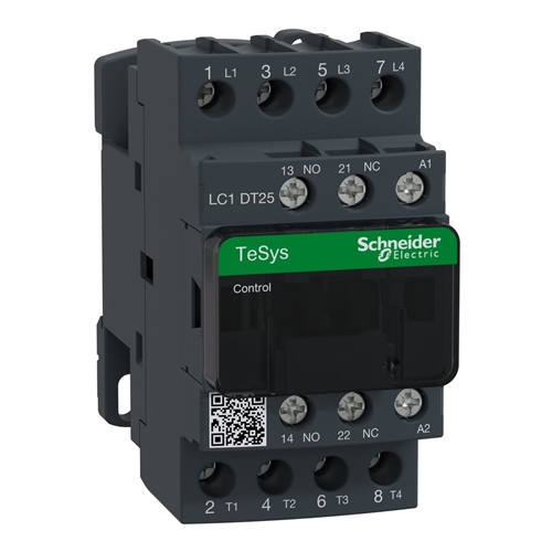 SCHNEIDER CONTACTOR 4POLE 25A AC1 110VAC