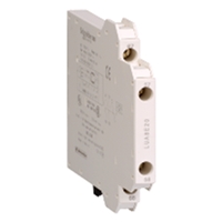 SCHNEIDER SIDE MOUNTED AUXILIARY 2 N/O CONTACTS.