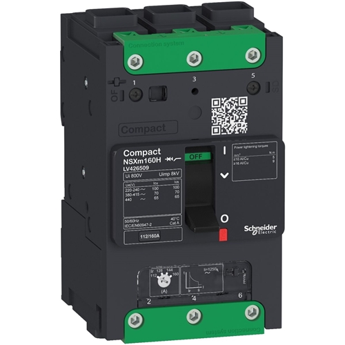 SCHNEIDER NSXM 70KA TM16D 3P ELINK MCCB