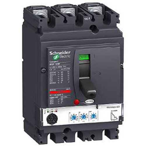 SCHNEIDER 3P3D MICROLOGIC 2.2 100A NSX100N