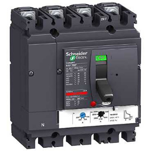 SCHNEIDER 4P3D NSX250F MCCB WITH TM200D TRIP UNIT