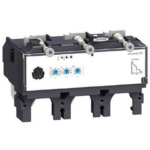 SCHNEIDER 3P3D MICROLOGIC 2.3 630A TRIP