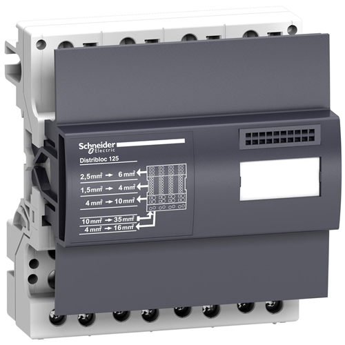 Schneider Electric Lnrgy DX 4P DBlk 125A 6M 52 Hol