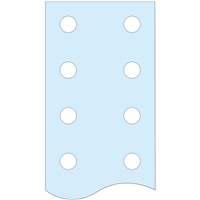 Schneider Electric Lnrgy PE VBar W.Hol 25X5 L1675