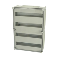 Fibox Flanged Base with screws for mounting