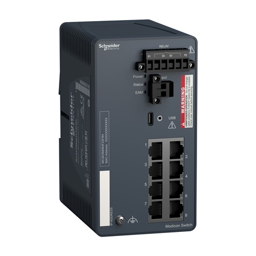 Schneider Electric Modicon Managed Switch - 8 port