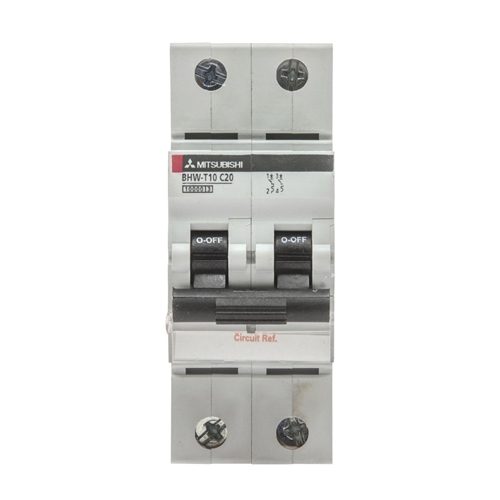 MITSUBISHI (291977) BHW-T10 2P TYPE C 20A MCB