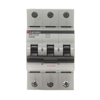 MITSUBISHI (291996) MCB 3-pole, Rated current 50A,