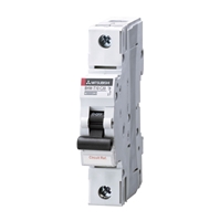 MITSUBISHI (292053) MCB 1-pole, Rated current 25A,