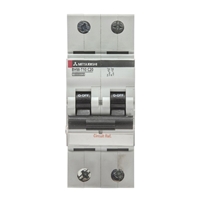 MITSUBISHI (292069) MCB 2-pole, Rated current 32A,