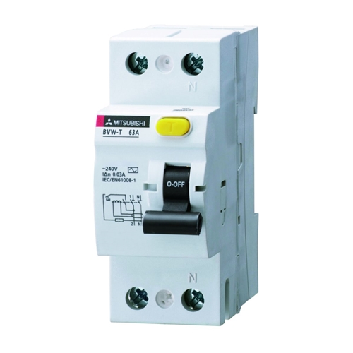 MITSUBISHI (293547) RCCB 2-pole, Rated current
