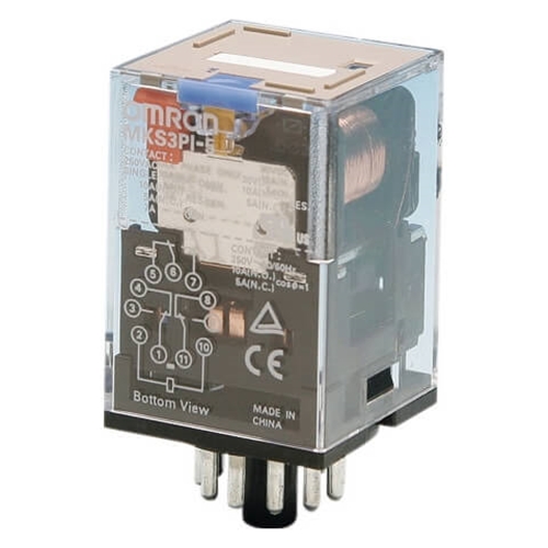 OMRON 11PIN 24DC PLUG-IN RELAY REPLACES