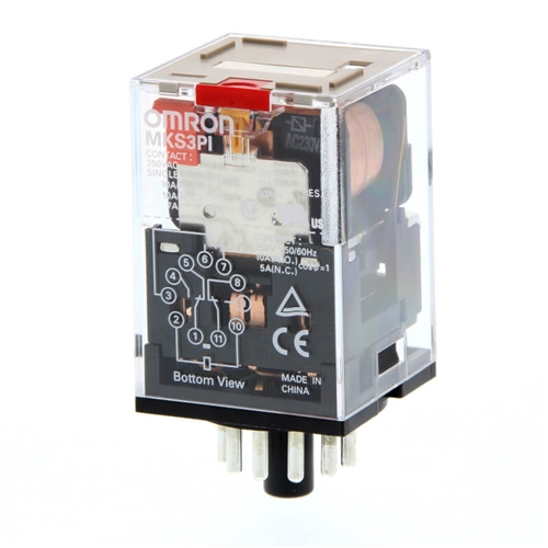 OMRON MKS3 RANGE PLUG IN RELAY 11 PIN, 3