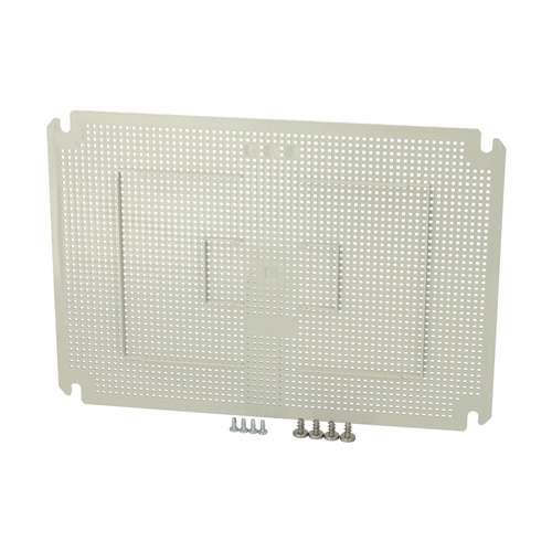 Fibox Plastic mountingplate, mounting screws,