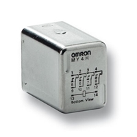 OMRON PLUG-IN RELAY 4PDT 14-PIN 110/120