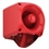 KLAXON (18-980549) AC SOUNDER XENON BEACON RED