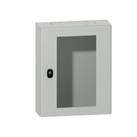 SCHNEIDER S3DM Module H500XW400XD150 Glass Door