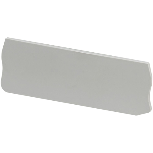 END COVER, 4PTS, 2,2MM WIDTH, FOR SPRING TERMINALS