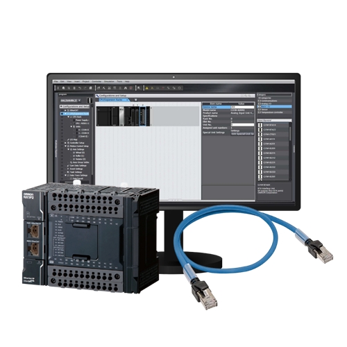 Omron NX1P motion starter kit comprising