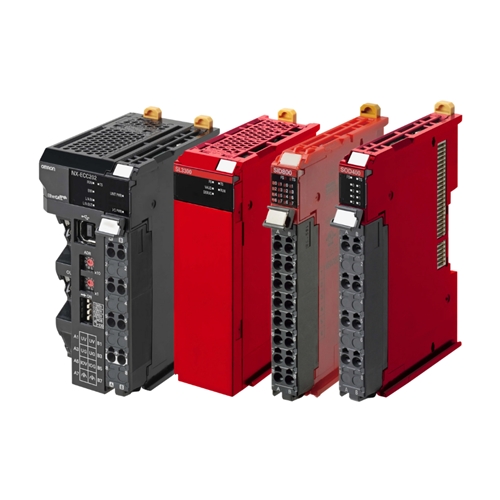 Omron NX1 safety add on kit comprising