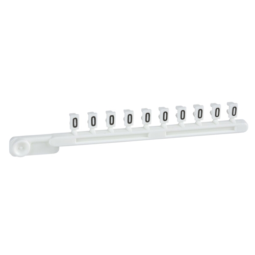 SCHNEIDER MARKER TAG STRIP LETTER O