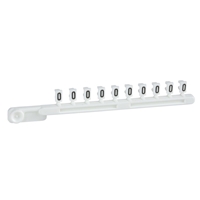 SCHNEIDER MARKER TAG STRIP LETTER O