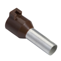 SCHNEIDER CABLE END 10MM2 BROWN
