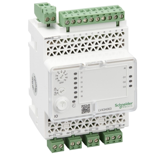 SCHNEIDER MODULE I/O 6DI, 3O/P, 1AI