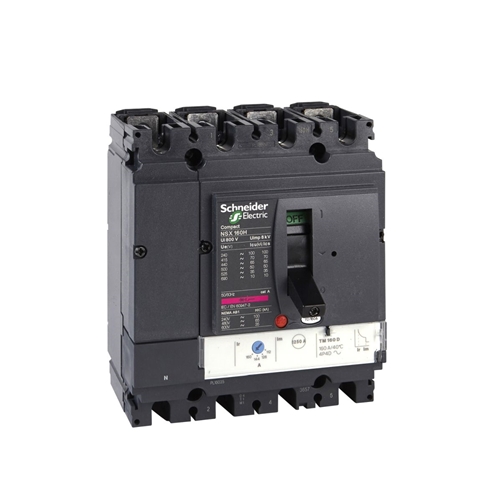 SCHNEIDER 4P 3D NSX160N MCCB WITH TM160D TRIP UNIT
