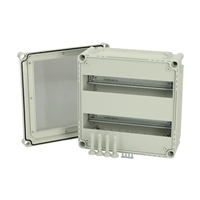 Fibox Flanged Base with screws for mounting